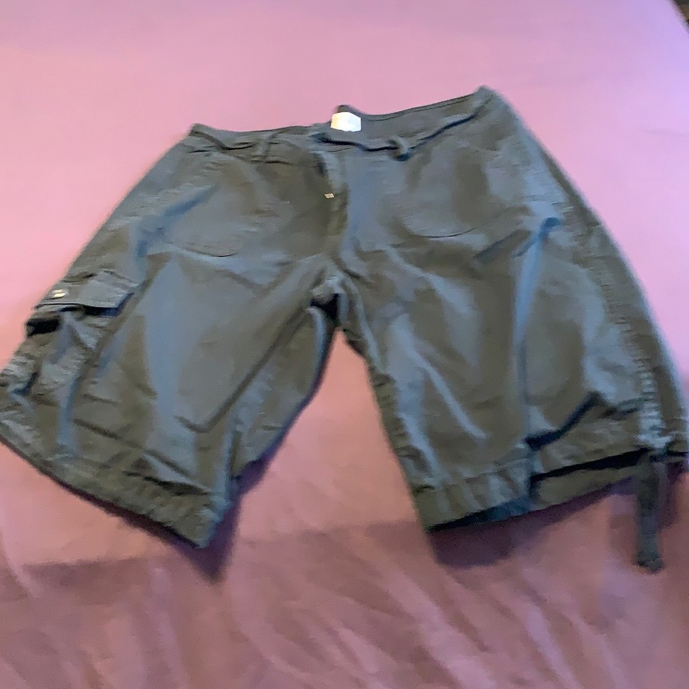 Black long shorts